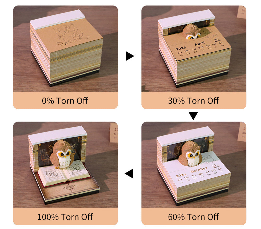 Magic Owl (With Light & Calendar 2026)