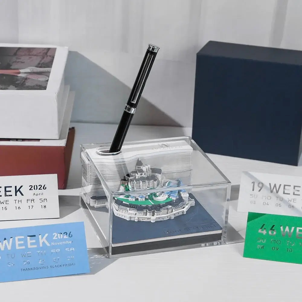 Mont St. Michel (With Light & Calendar 2026)