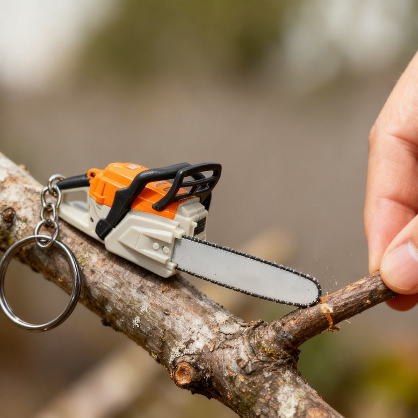 Mini Functional Power Tool Keychain Set
