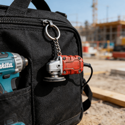 Mini Functional Power Tool Keychain Set