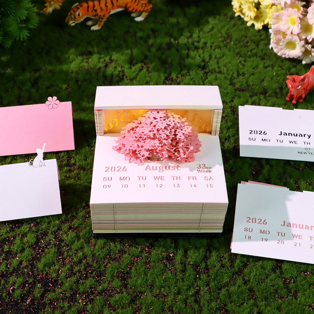 Sakura Tree House(With Light & Calendar 2026)