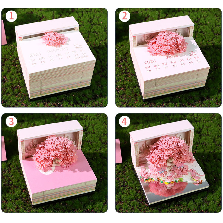 Sakura Tree House(With Light & Calendar 2026)