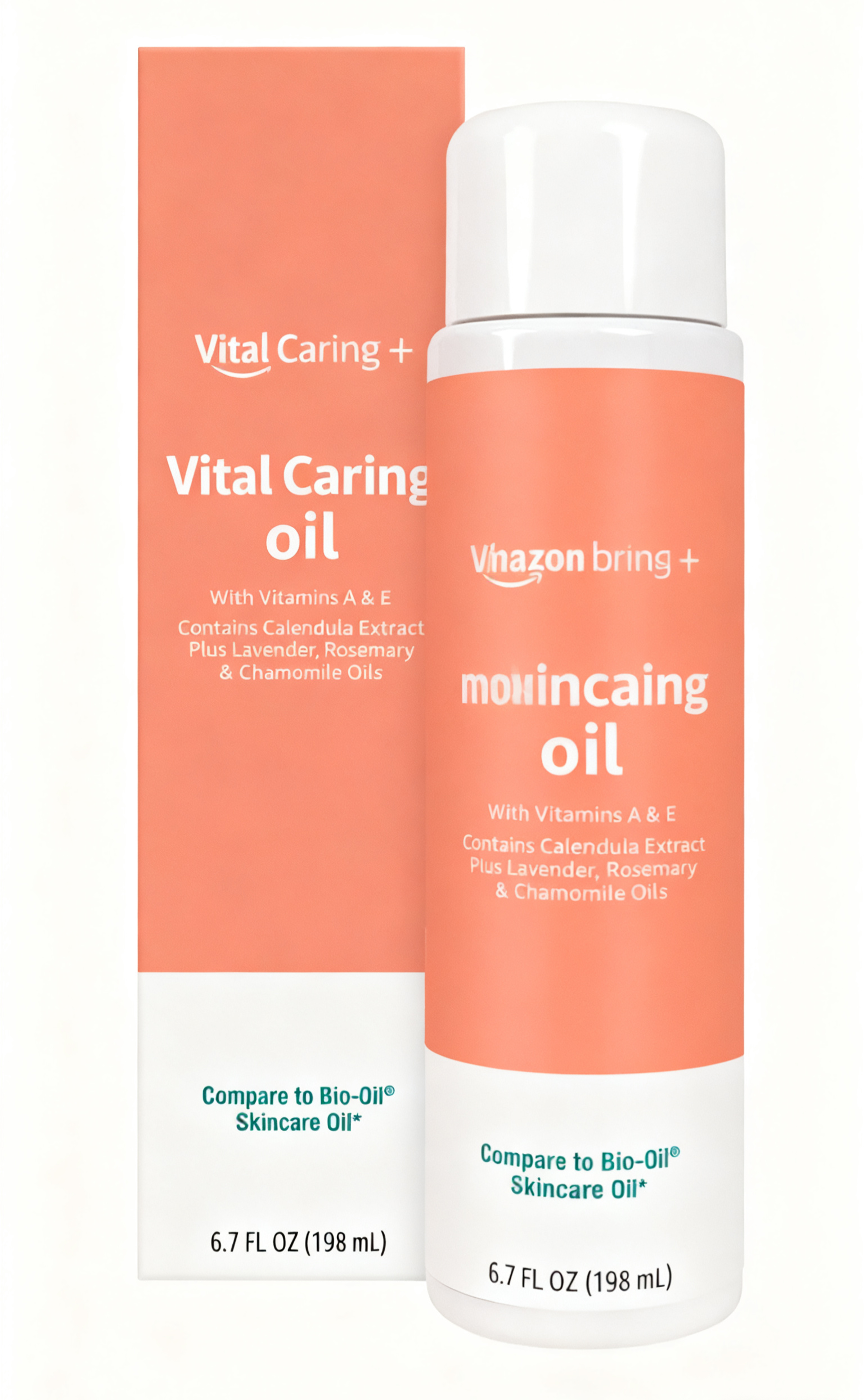 Moisturizing Skincare Oil with Vitamins A & E, 6.7 Fl Oz (Pack of 1)